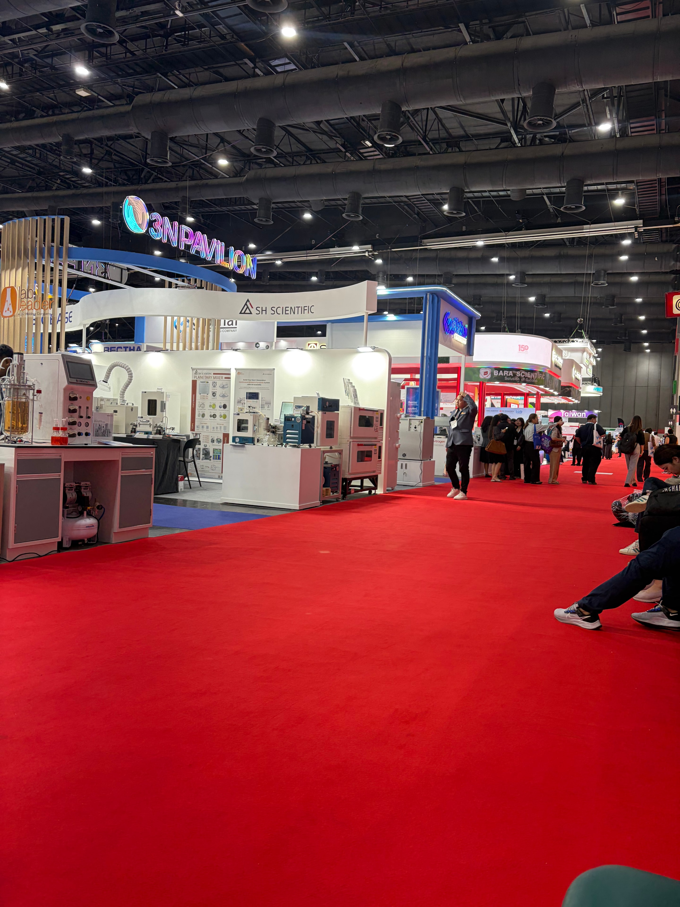 BioTech 2026 exhibition floor, Bangkok